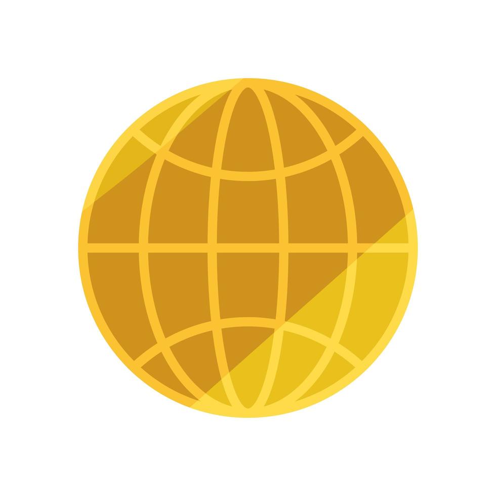 world map icon vector