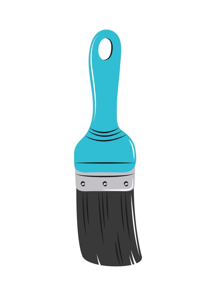 paint brush tool icon vector