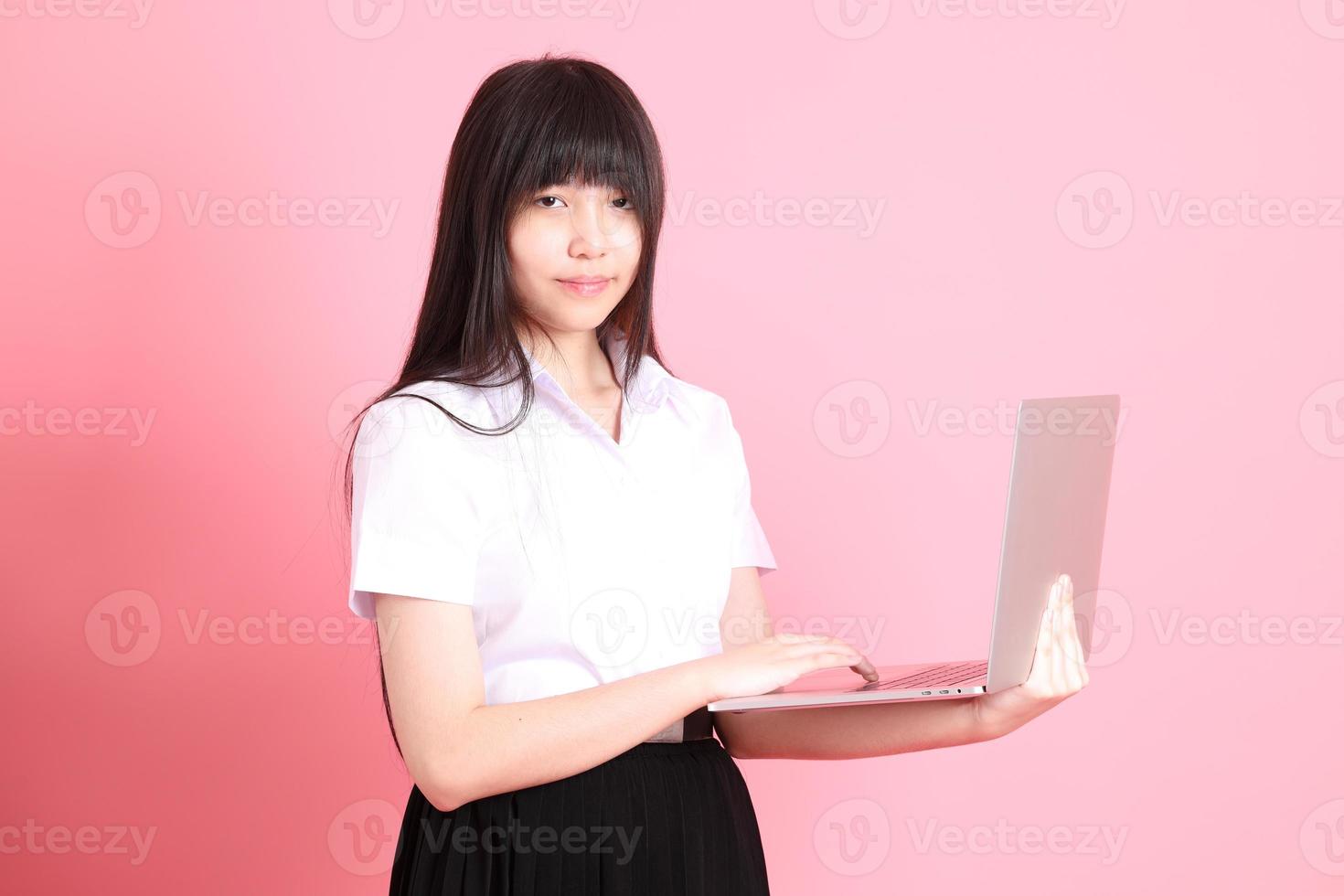 lindo joven estudiante foto