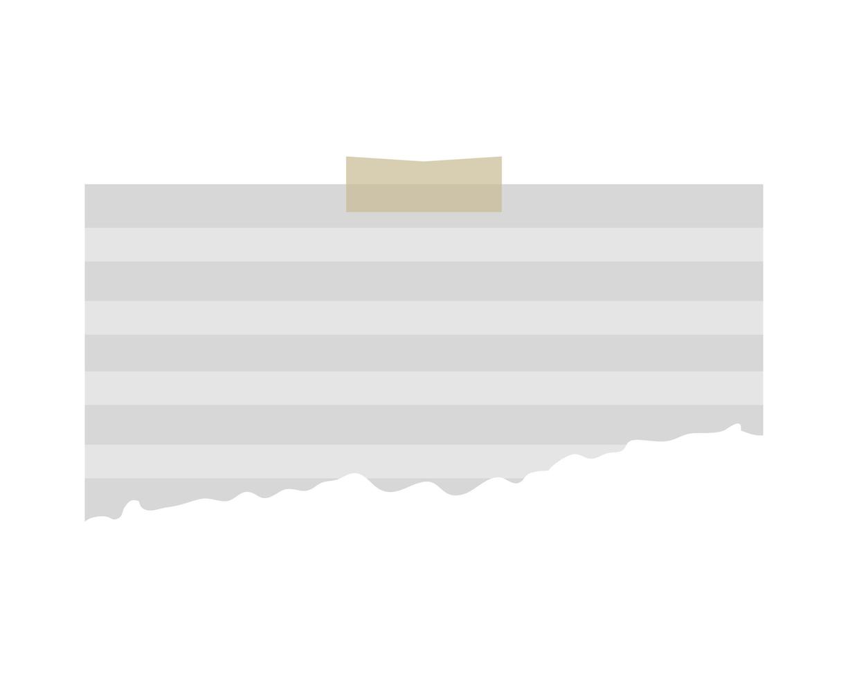 torn striped paper vector