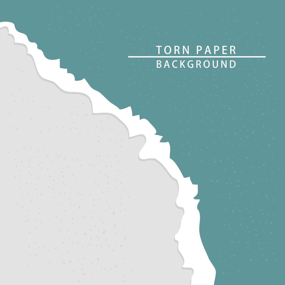torn paper background vector