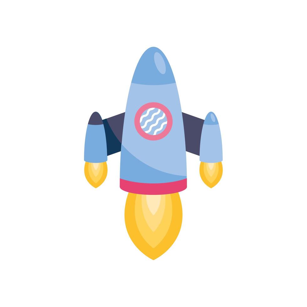 rocket launcher startup vector