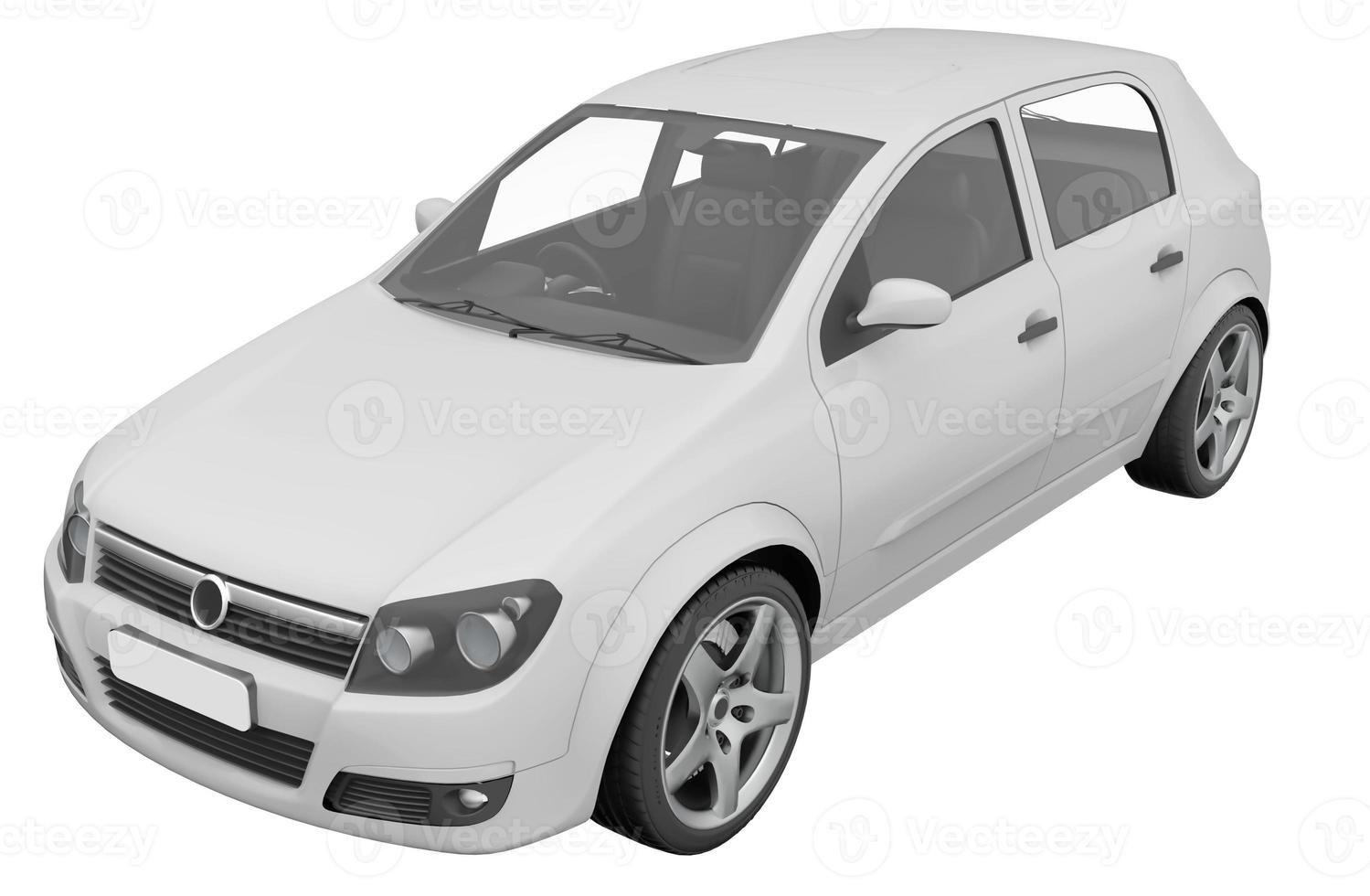 isolated car 3d illustration rendering texture photo