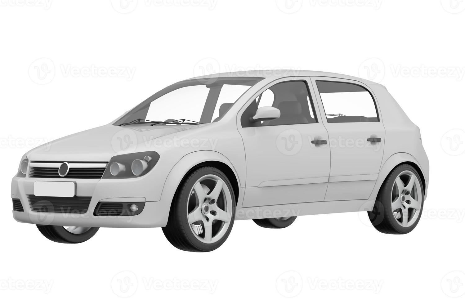 isolated car 3d illustration rendering texture photo