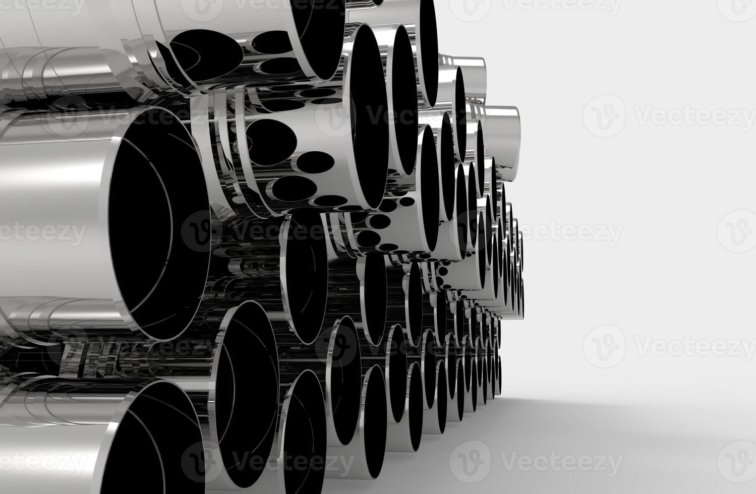 tube steel cylinder background texture 3d illustration rendering photo