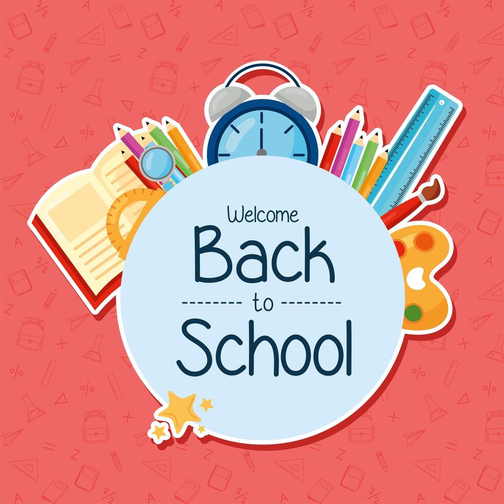 Back to School vector