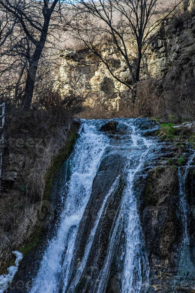 Waterfall in Tbilisi wild area photo