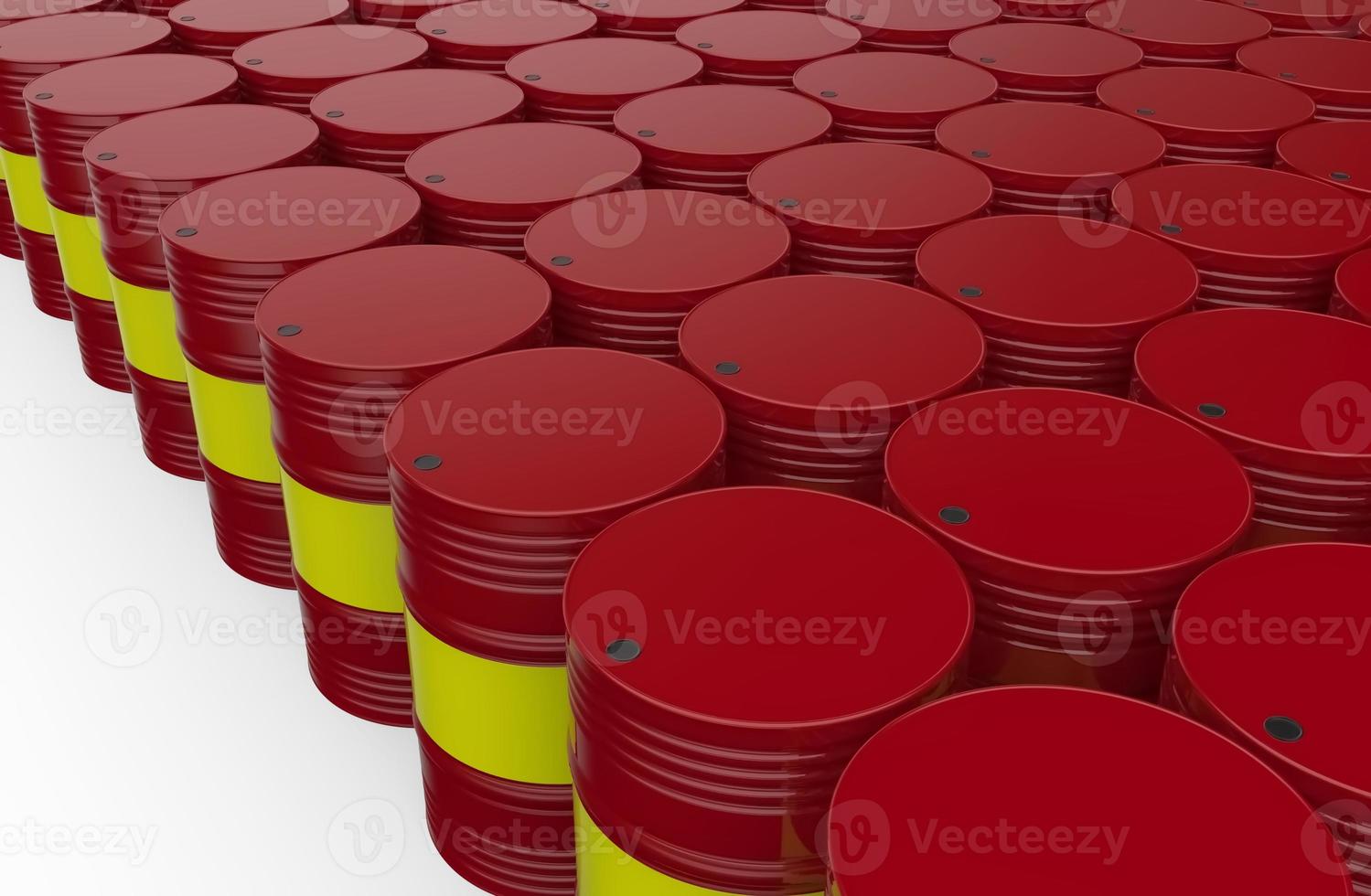 oil barrel crude isolated 3d illustration rendering photo