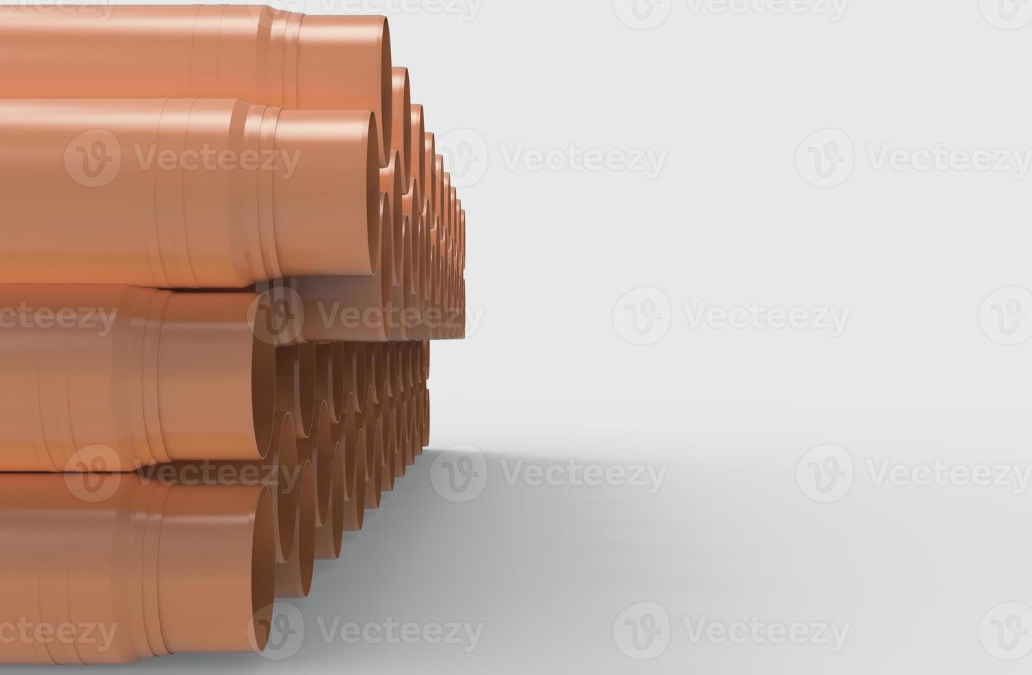 oil plastic metal stream cylinder pipe background texture 3d illustration rendering photo