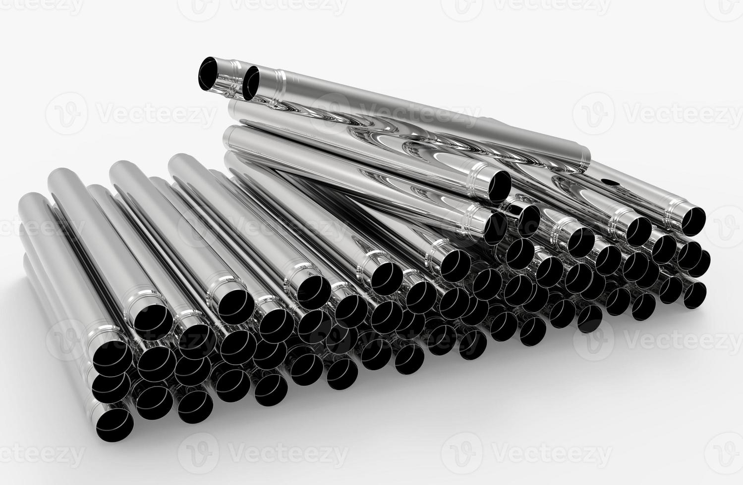 tube steel cylinder background texture 3d illustration rendering photo