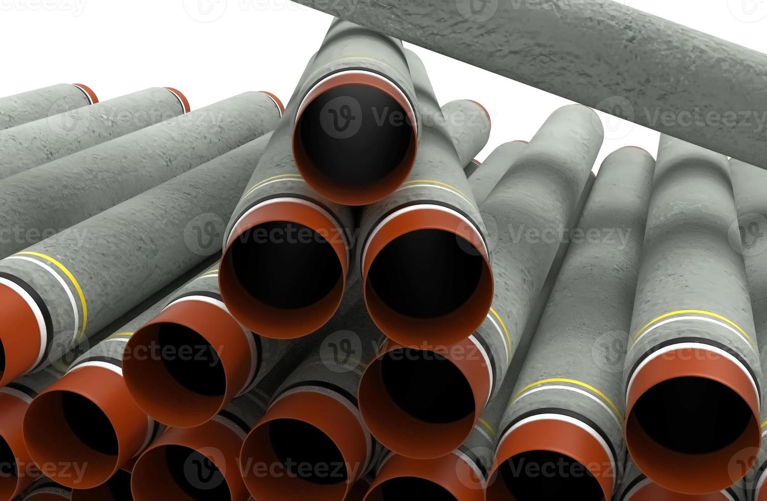 oil plastic metal stream cylinder pipe background texture 3d illustration rendering photo