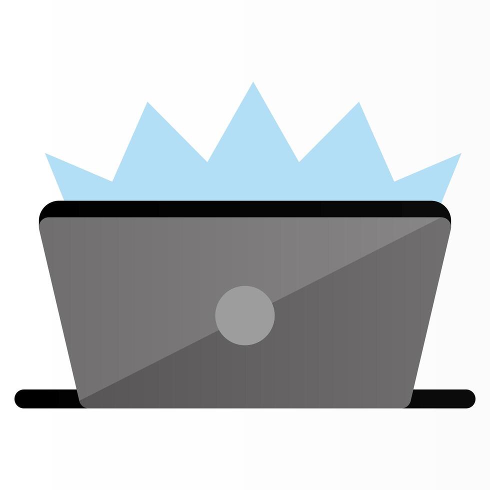 laptop computer device vector