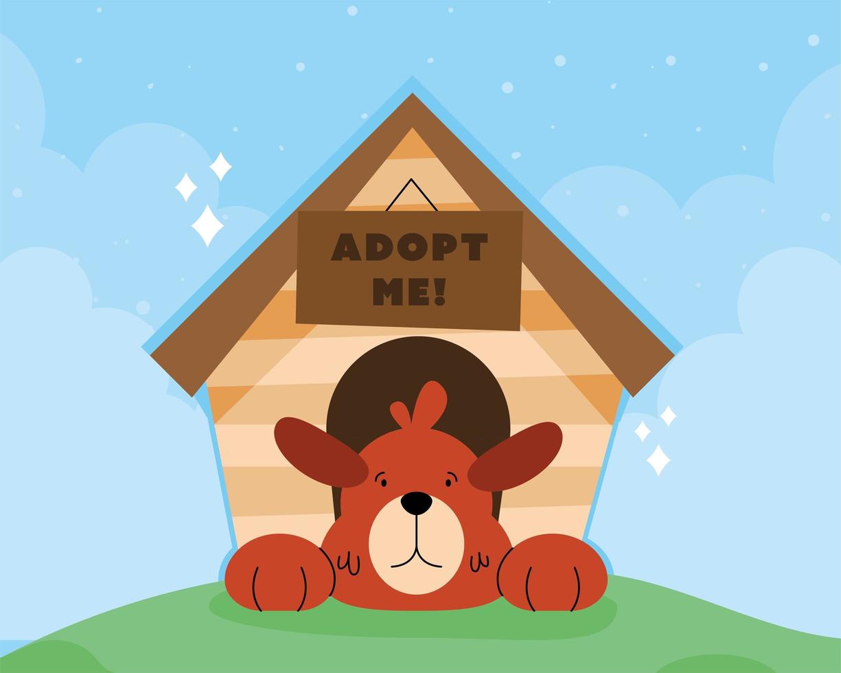 dog in adopt me house vector