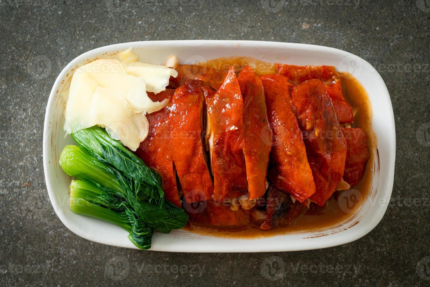 Peking duck or Roasted duck in Chinese style photo