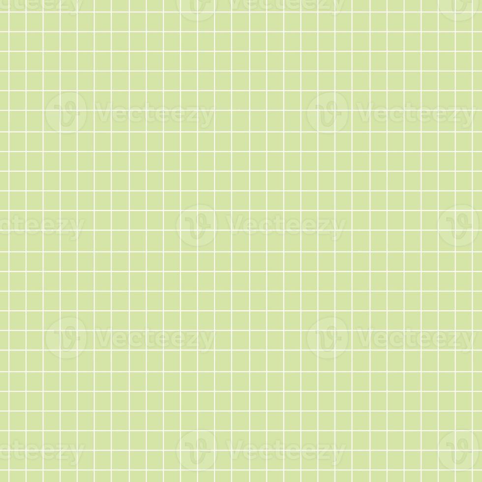 Grid square seamless pattern white colour line in green colour background. photo