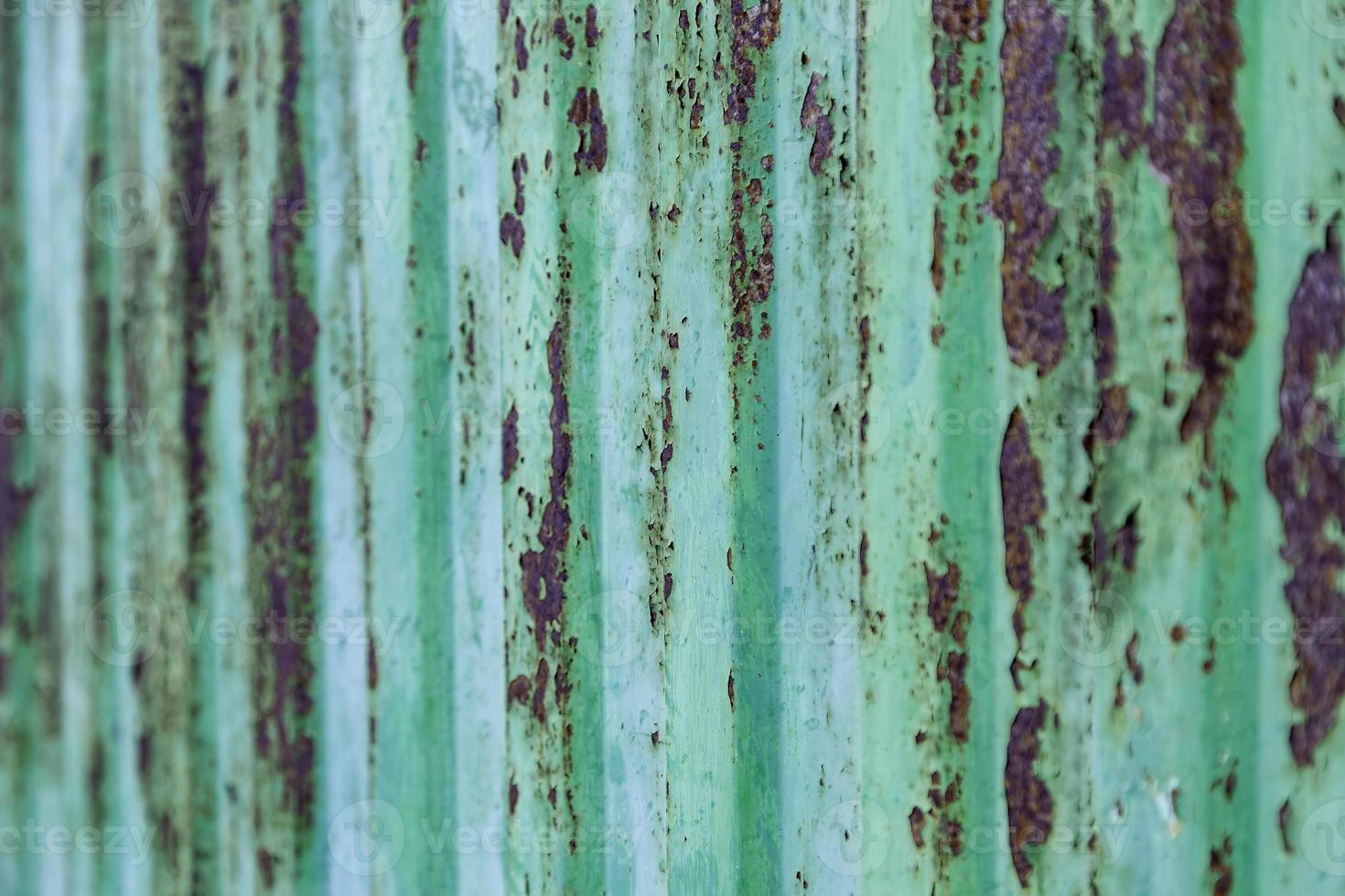 Rusty metal wall photo