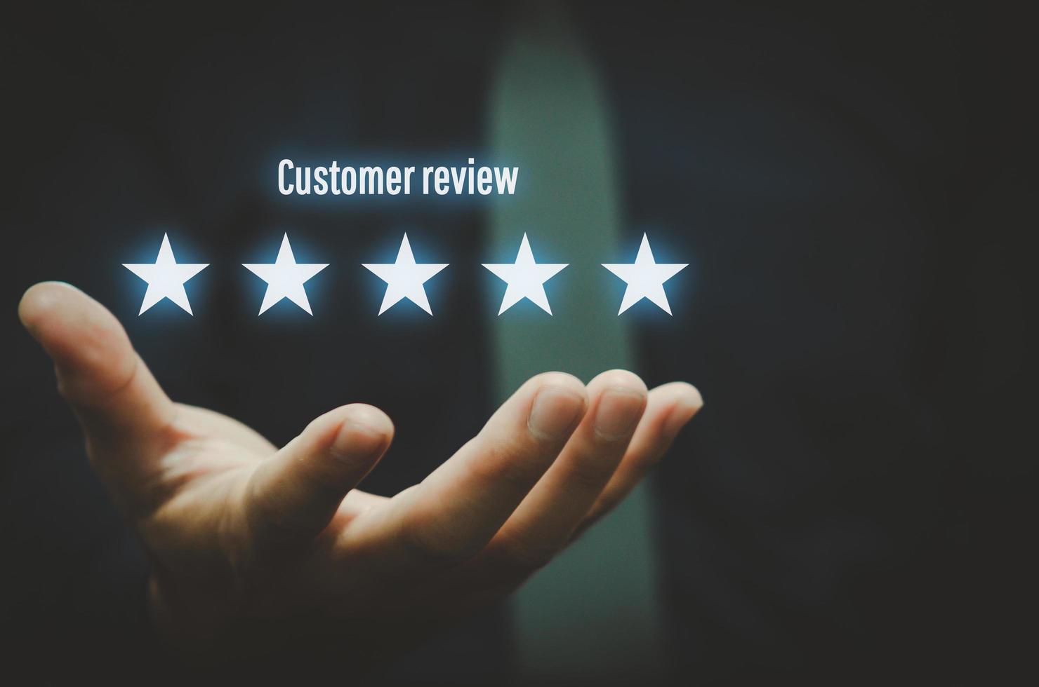 Customer review in Social Proof