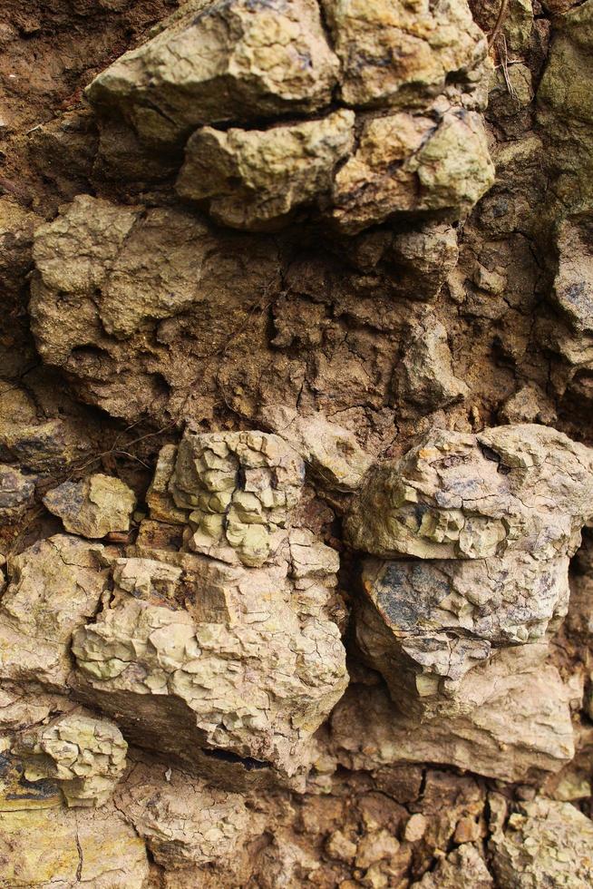 Textured crushed stone photo