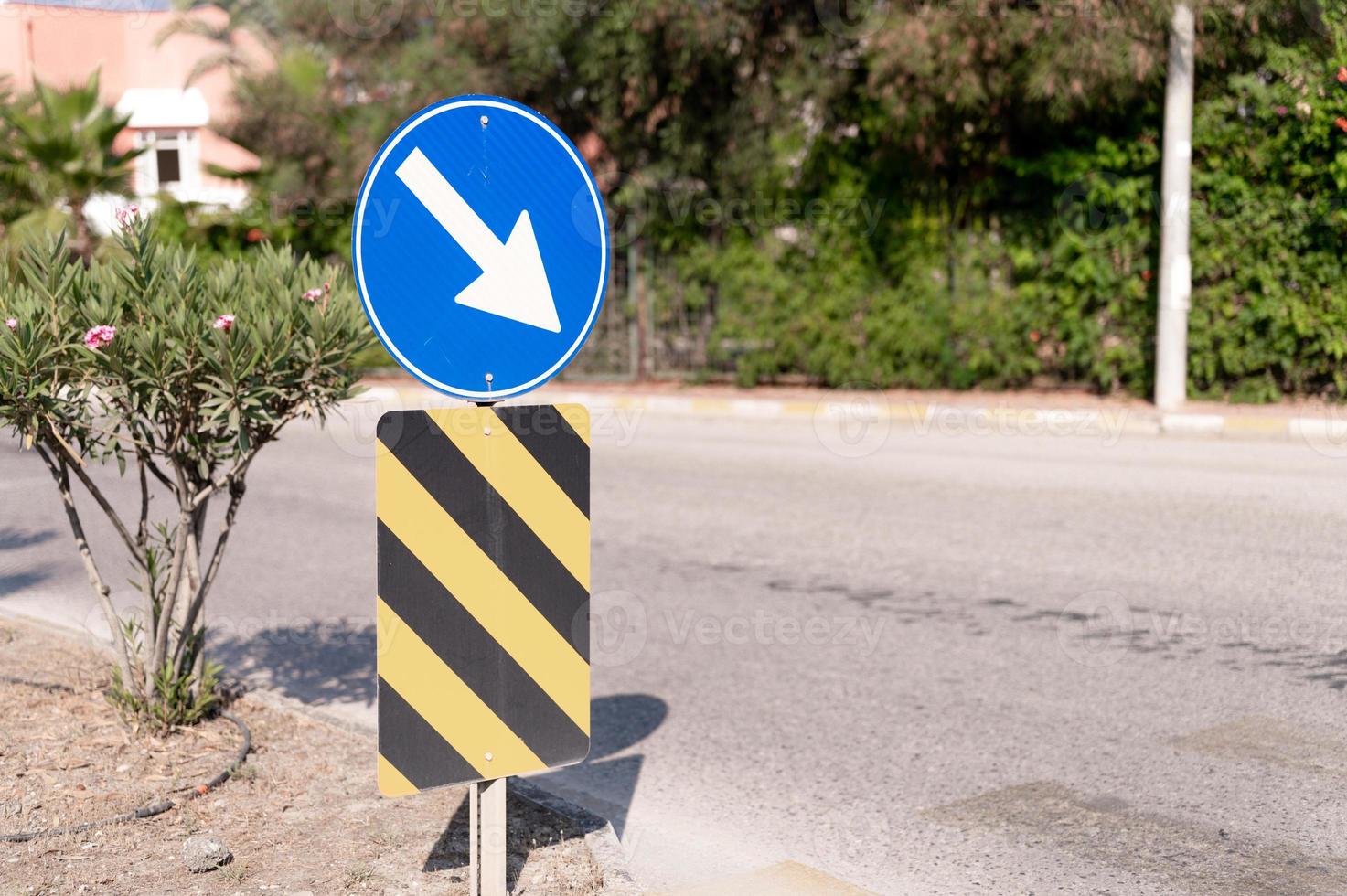 traffic sign city photo