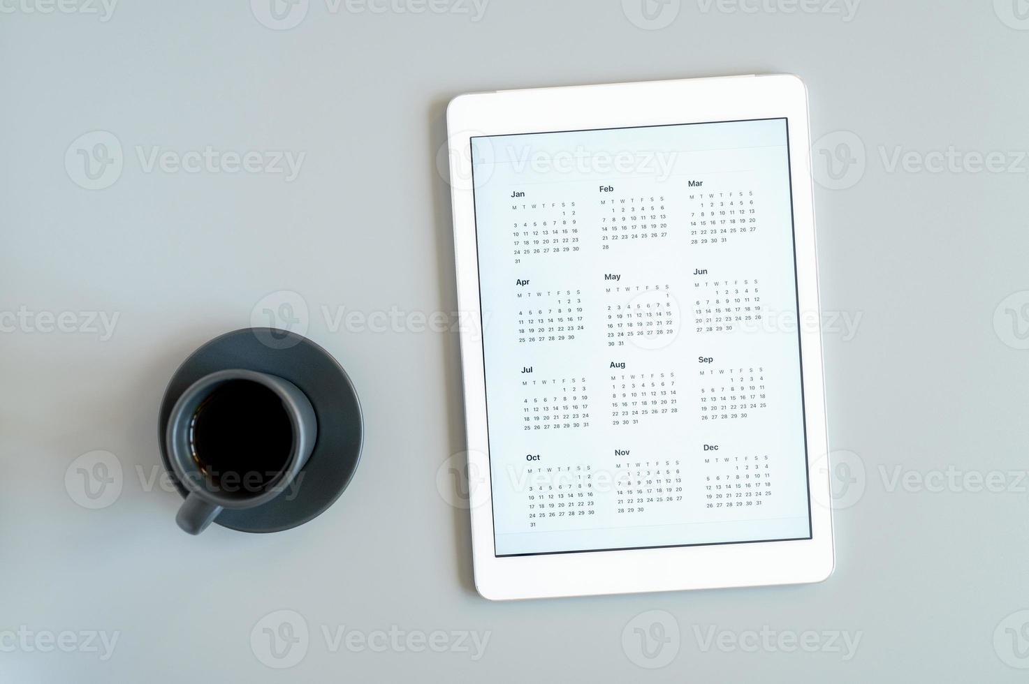 tablet calendar yearless photo
