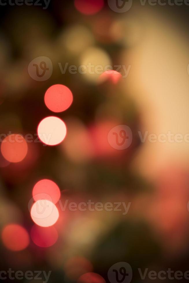 Festive red bokeh background photo
