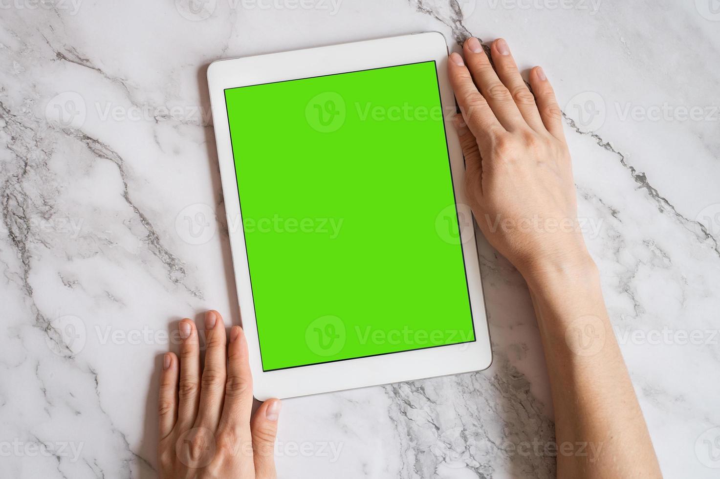 tablet green screen 6172149 Stock Photo at Vecteezy