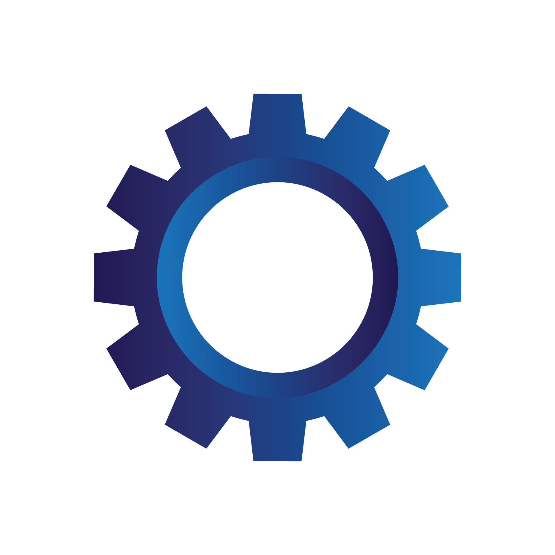 Gear Wheel Logo Vector Design 6172652 Vector Art at Vecteezy