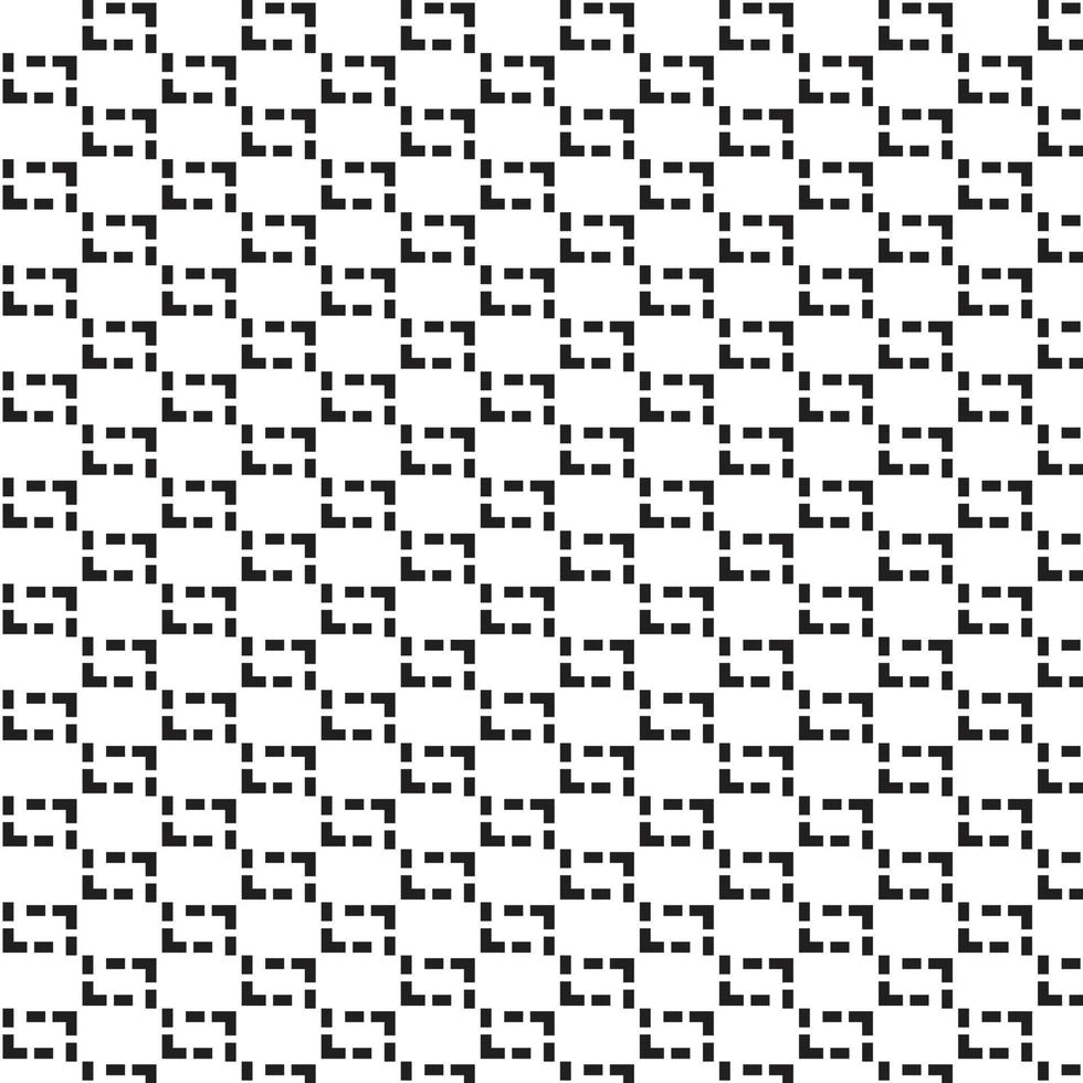 Black Geometric Pattern Background vector