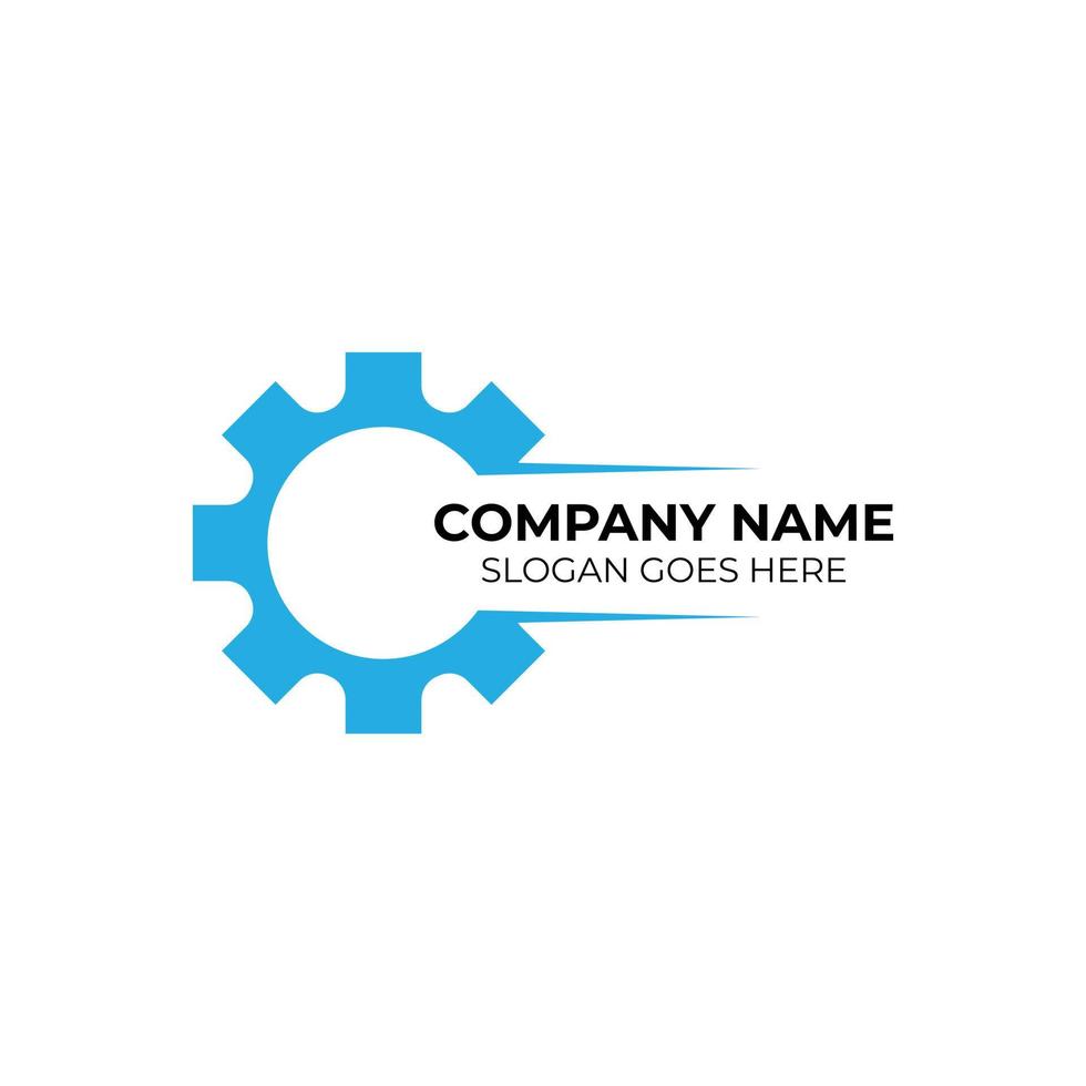 Gear Logo Vector Design