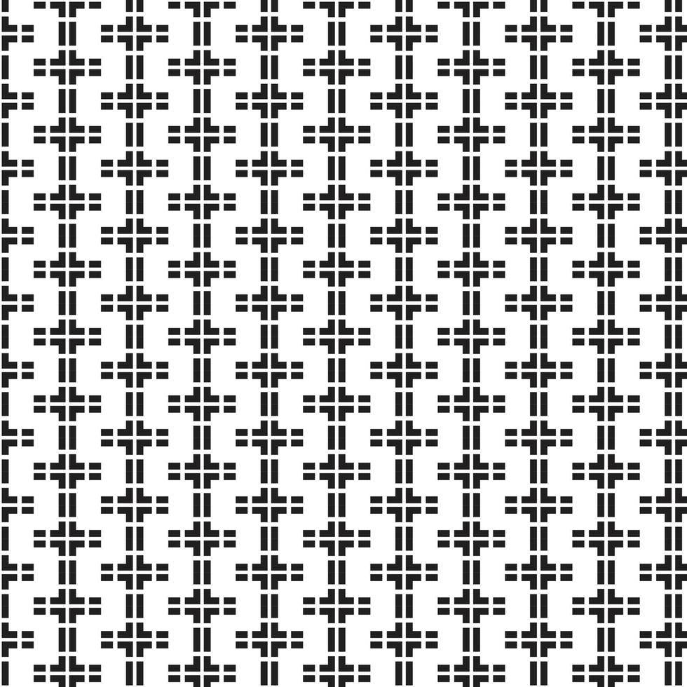 Black Geometric Pattern Background vector