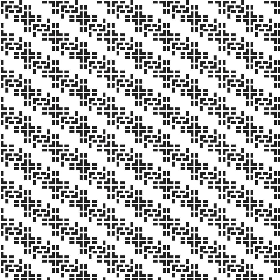 Black Geometric Pattern Background vector
