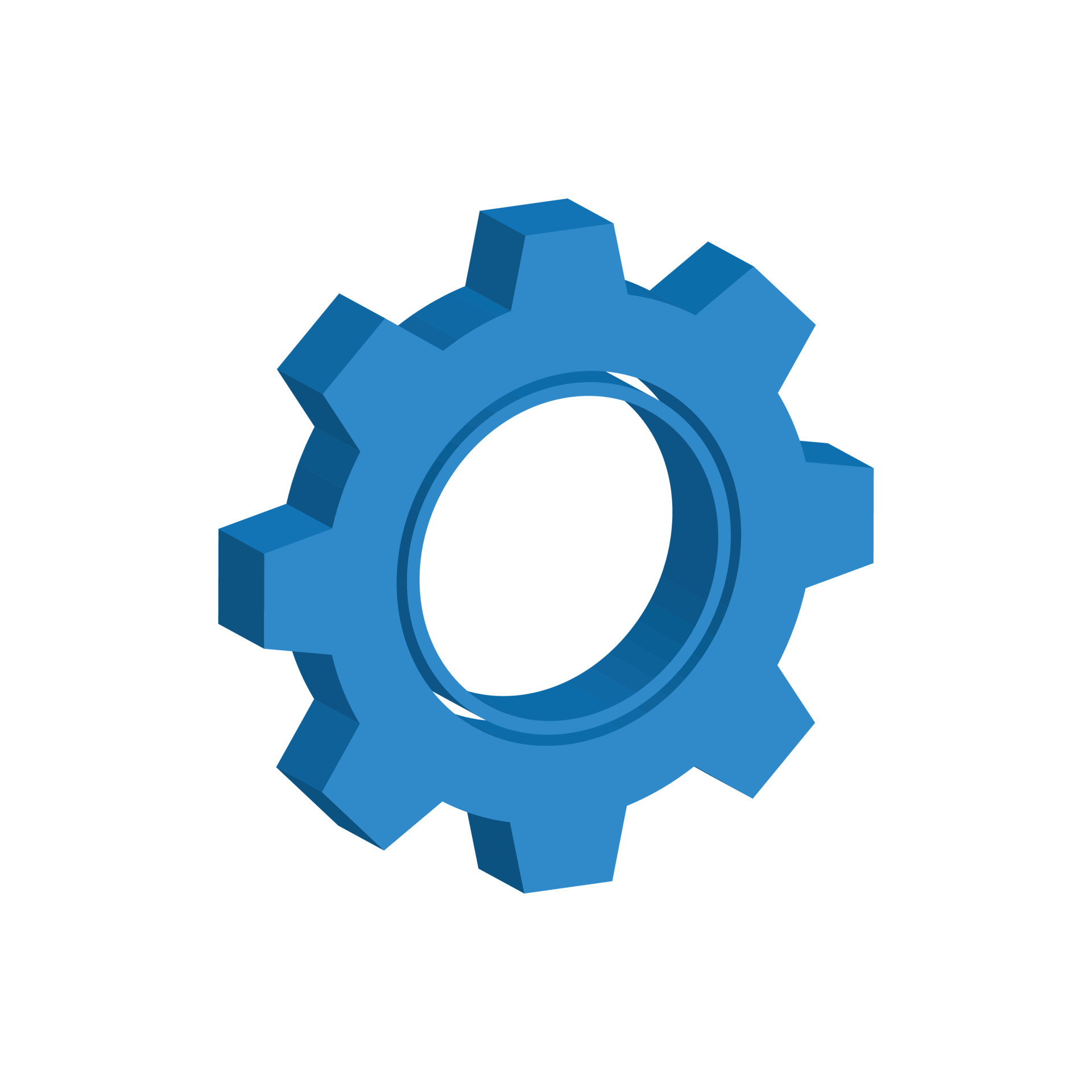 3D Gear Logo Vector Design 6173321 Vector Art at Vecteezy