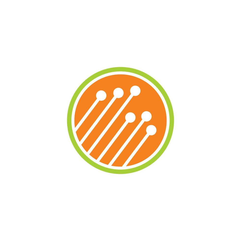 Technology Logo Symbol Template Design Vector, Design Concept, Creative Symbol, Icon. vector