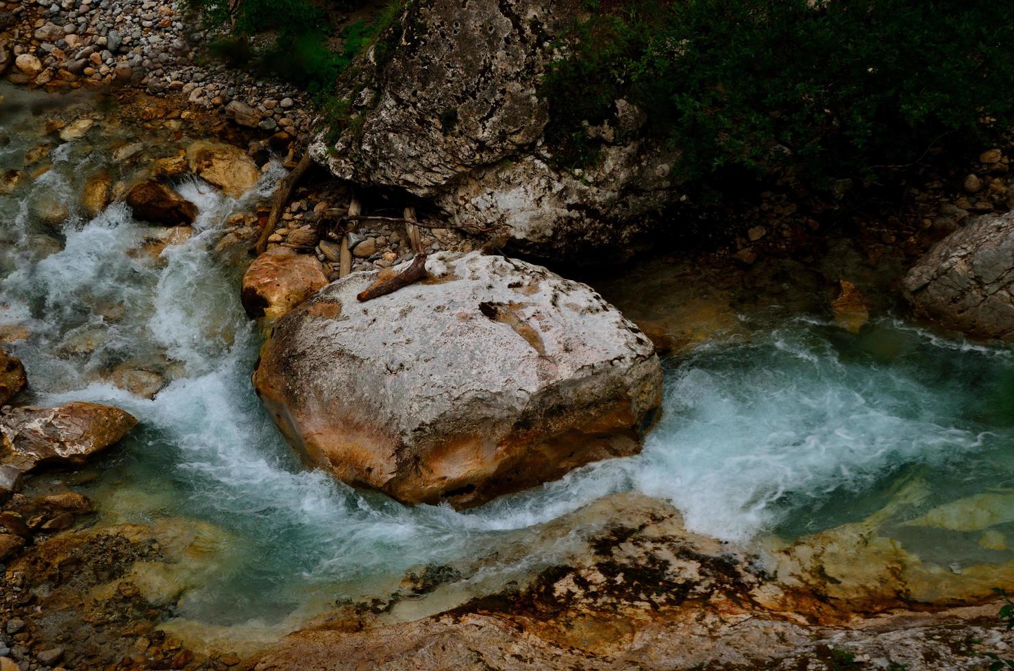 wild water and rock photo