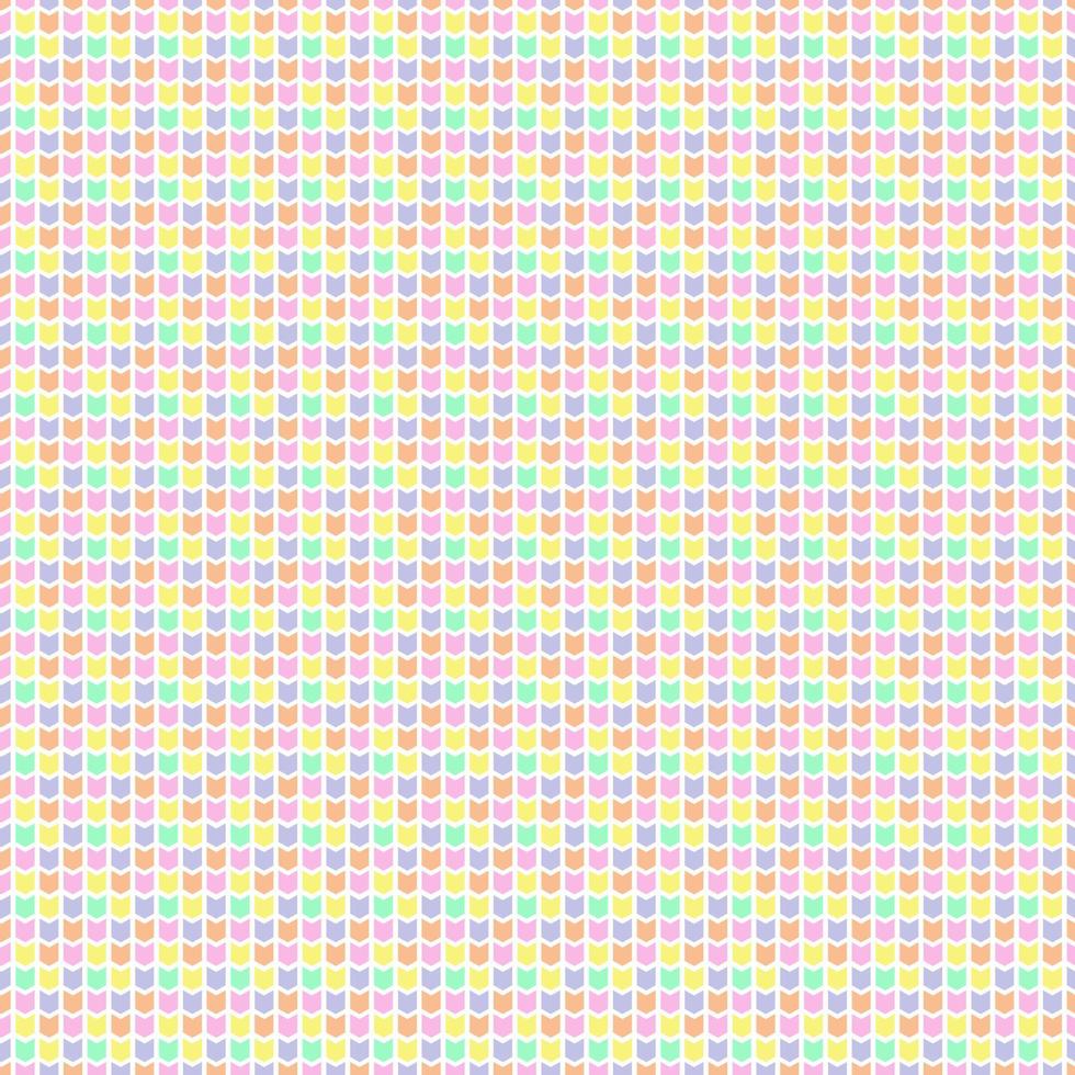 Abstract geometric seamless pattern. A gentle multicolored background. Texture of knitted sweater vector