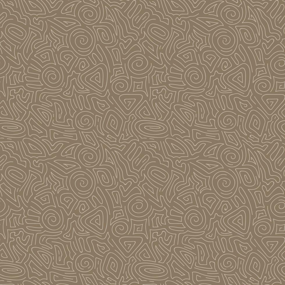Vector drawing seamless pattern. Line hand drawn monochrome background. Ornament for fabric, wallpaper, packaging.