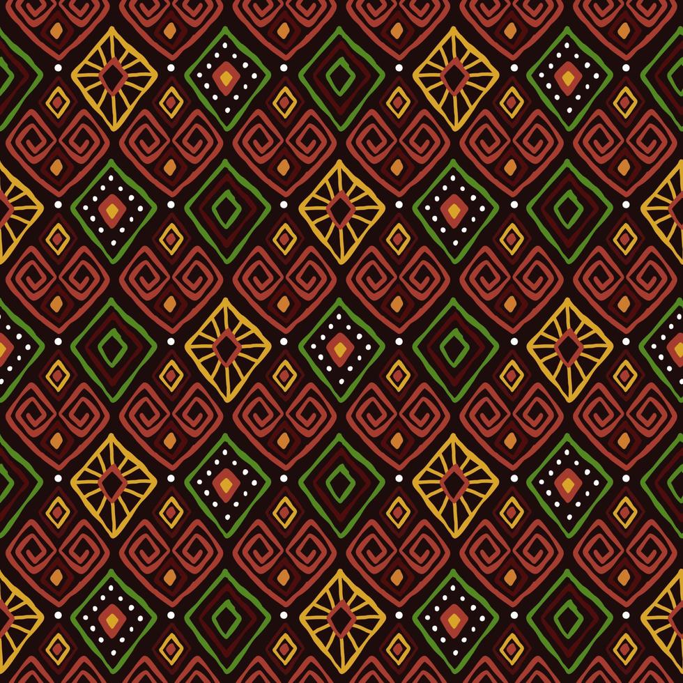 Pan Africa Color Pattern vector