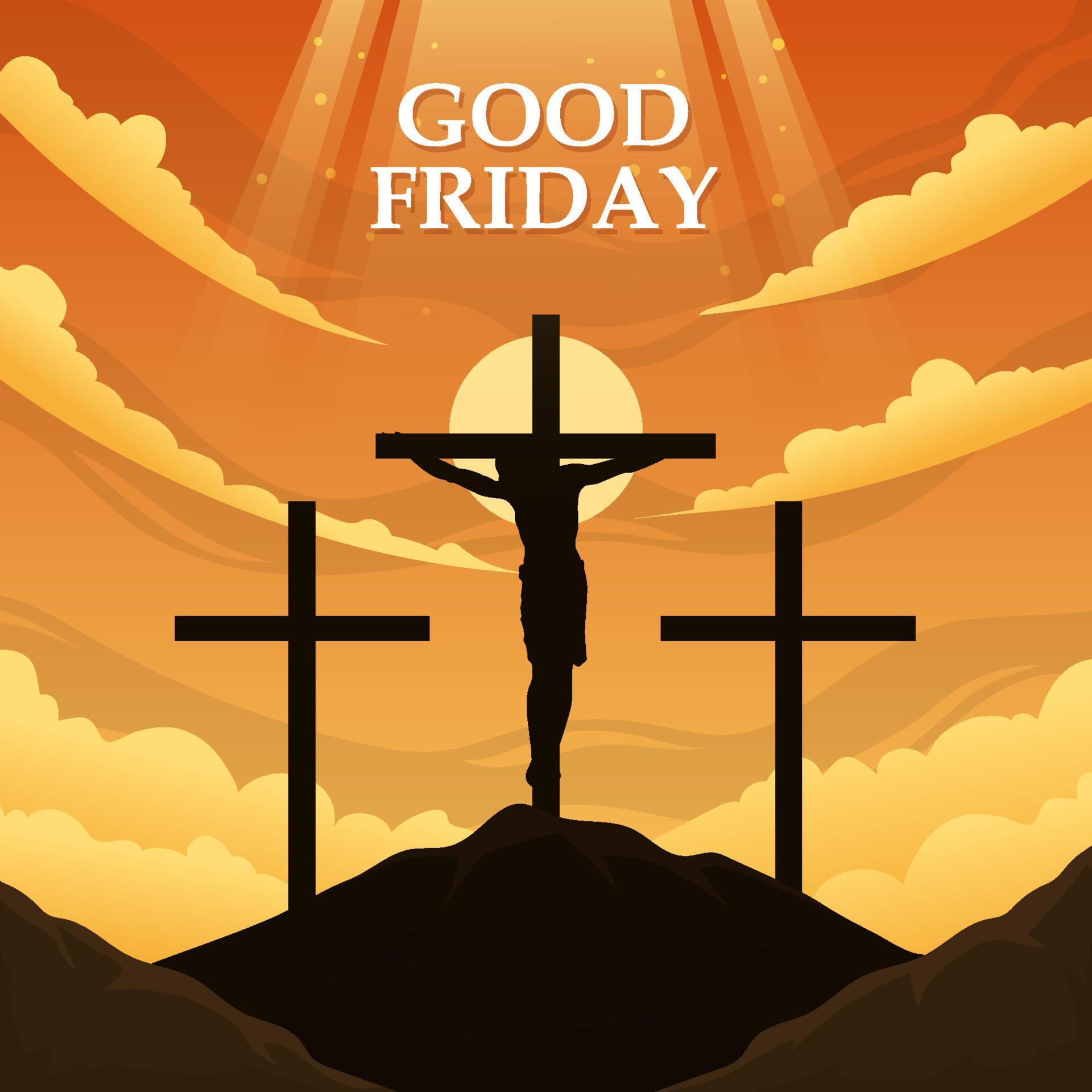 Holy Week Good Friday Background 6177781 Vector Art at Vecteezy