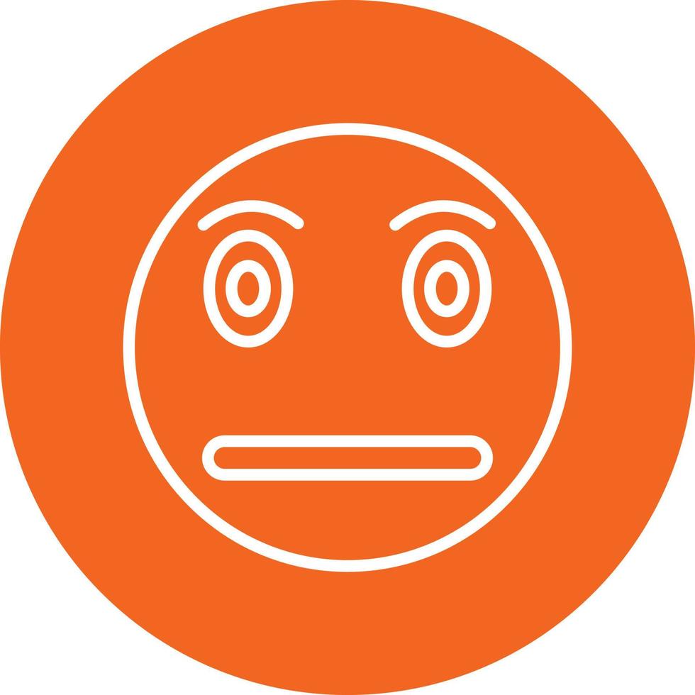 Suspicious Icon Style vector