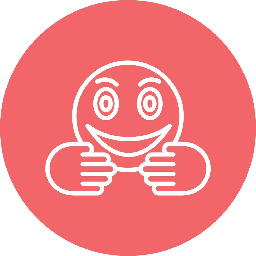 Hug Icon Style vector