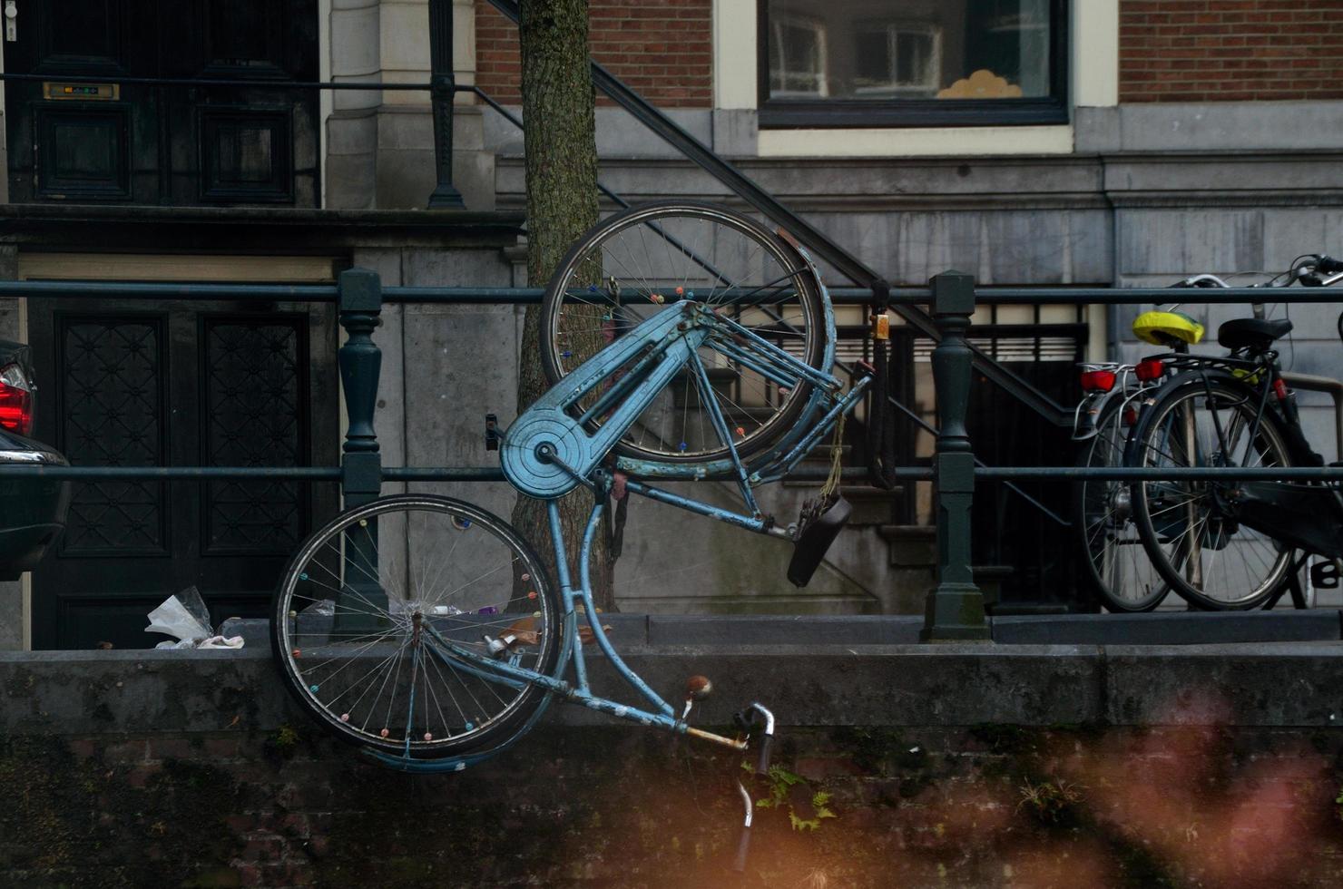 amsterdam and cycles photo