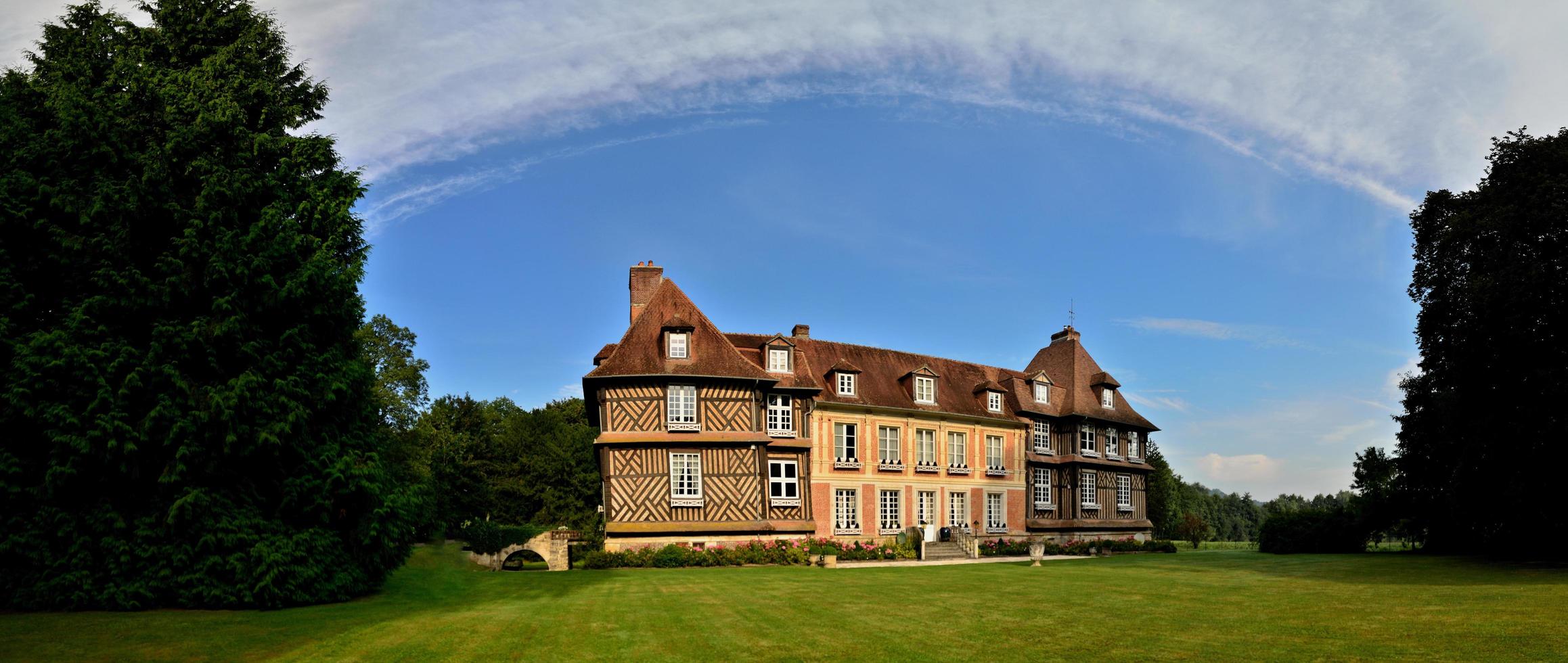 castillo chateau du breuil panorama foto