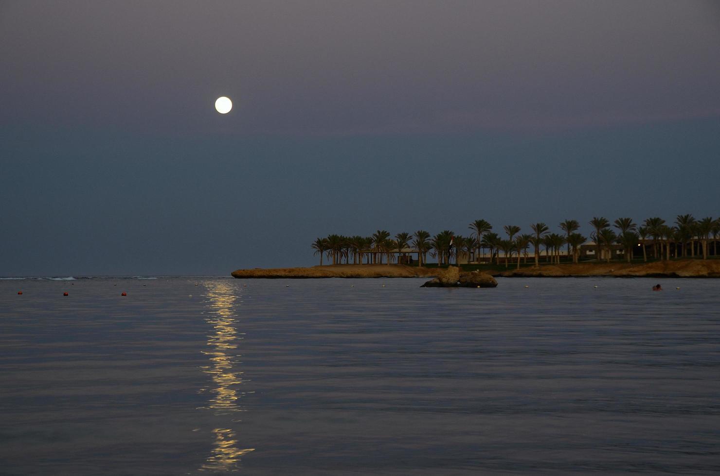 reflejo de la luna foto