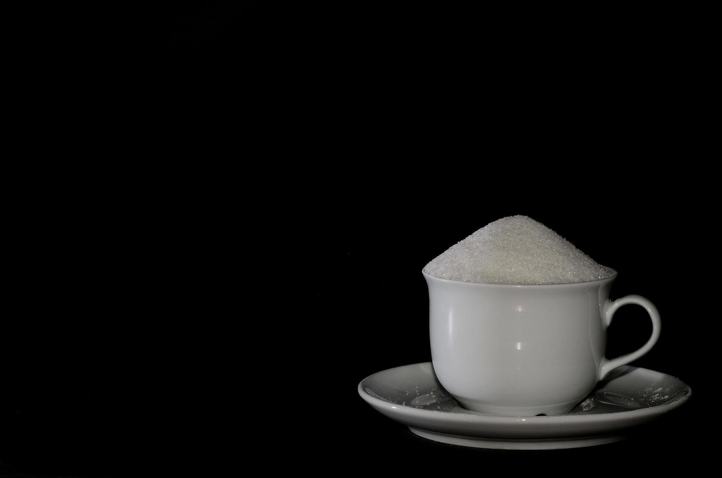 cup with sugar photo