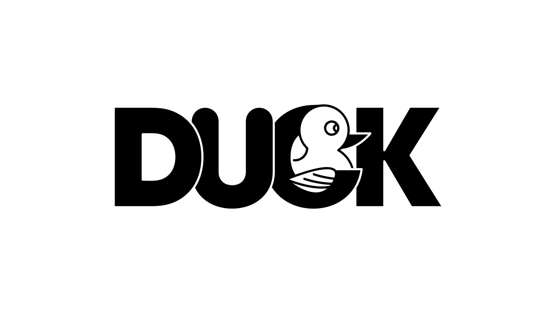 Duck text. Silver Duck Creative Agency.