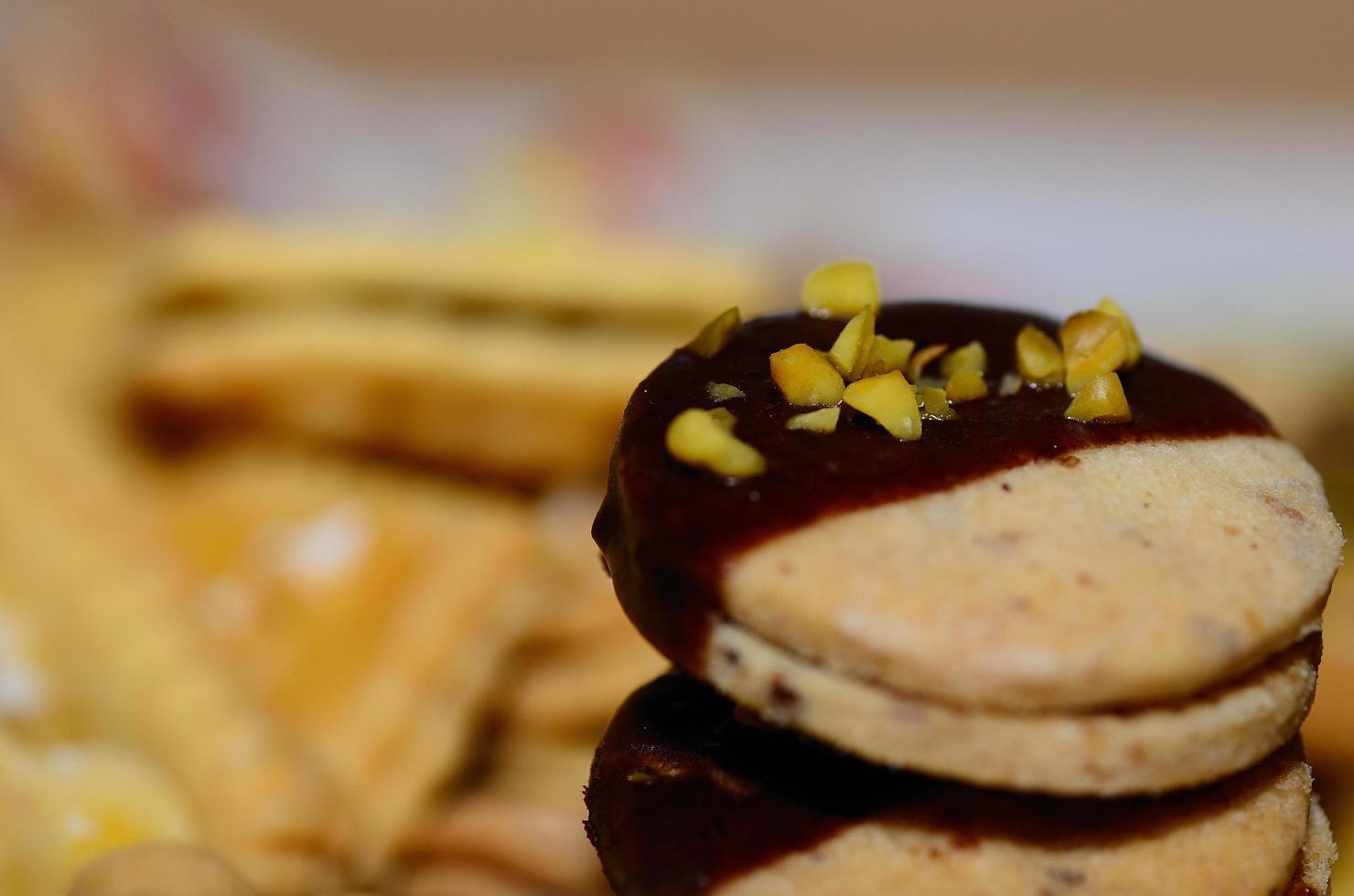 detalles de galletas navideñas foto