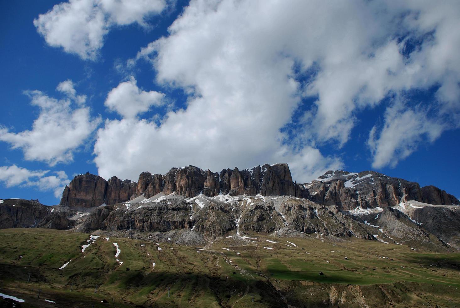 mountain in dolomite photo