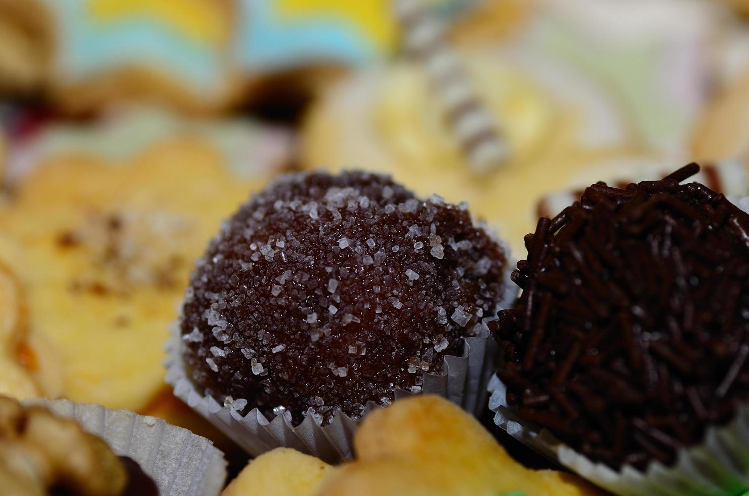 round christmas cookie sugar photo