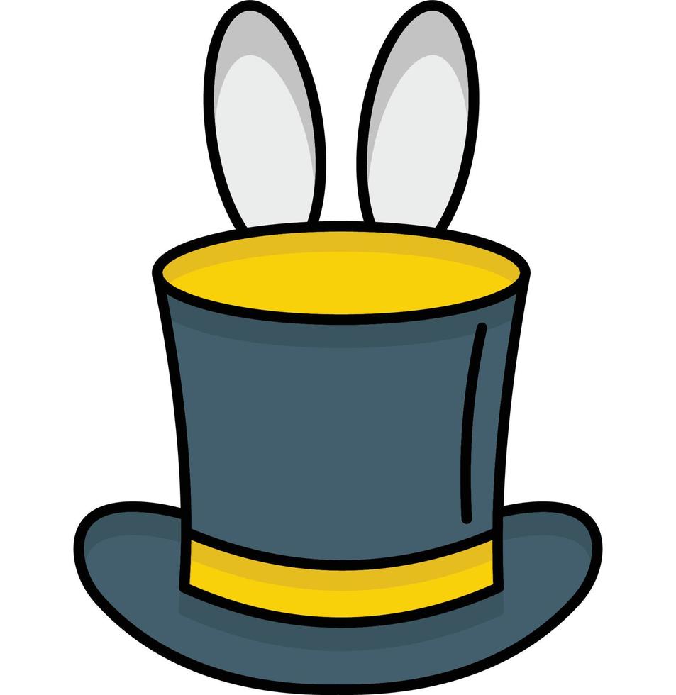 Magic Hat Vector icon that can easily modify or edit