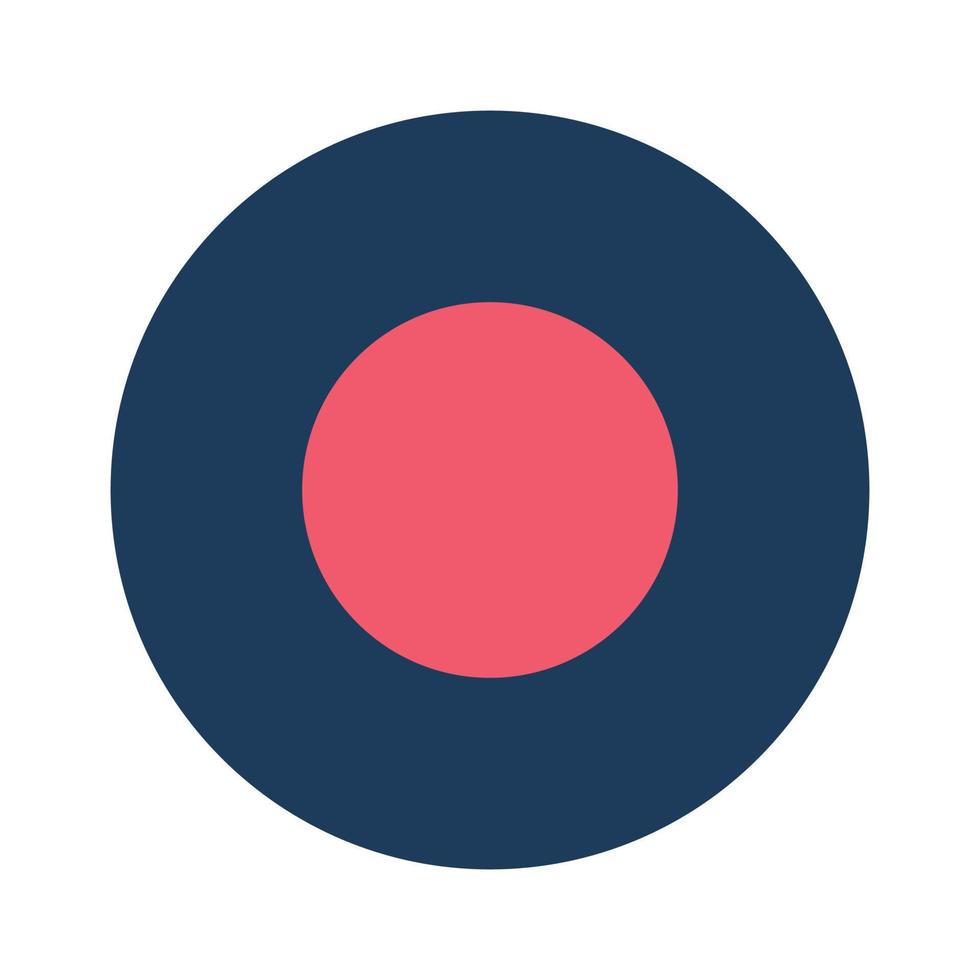 Target Isolated Vector icon which can easily modify or edit